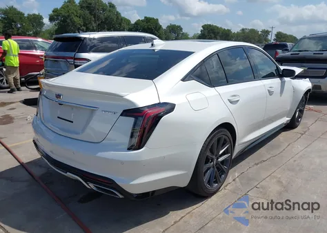 2024 Cadillac Ct5 Sport из США, поврежденный, VIN 1G6DP5RKXR0119799